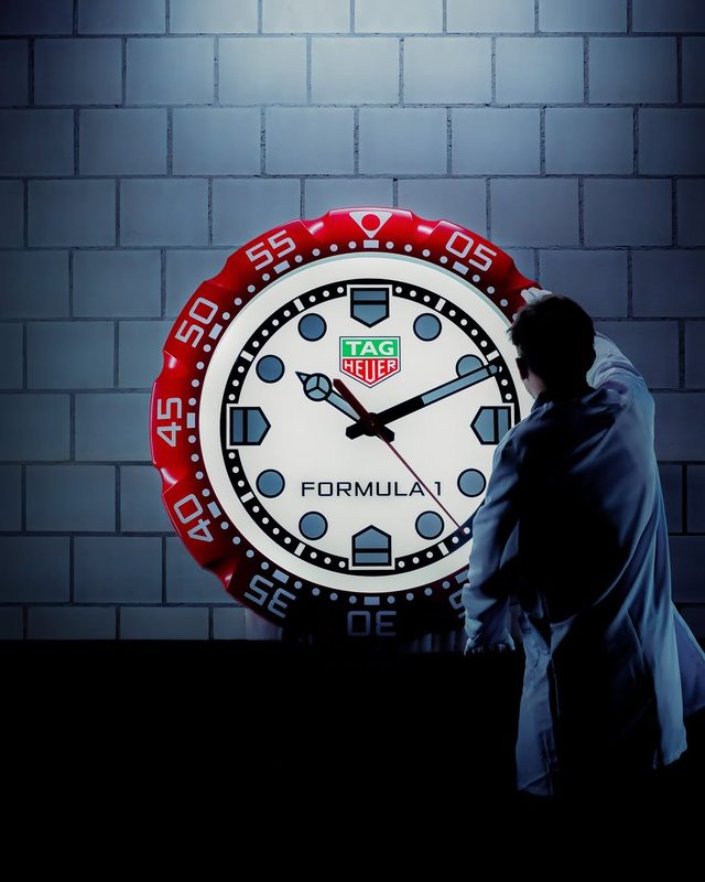 2025 Formula 1 clock