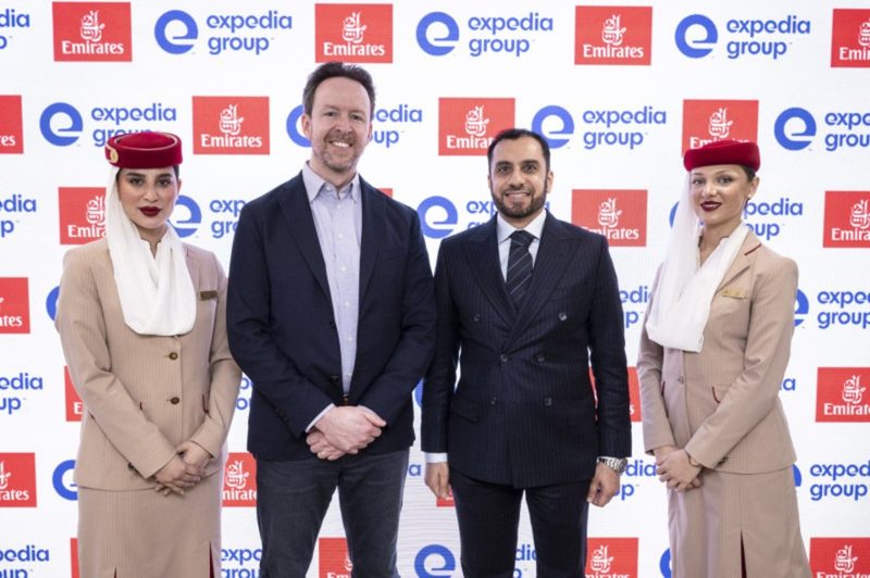 Emirates and Expedia executives