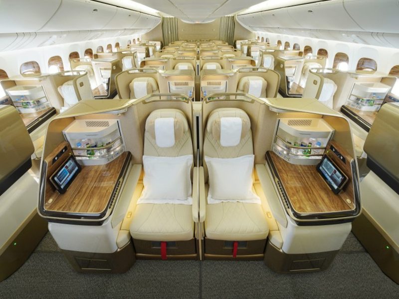 Emirates Boeing 777 Business Class