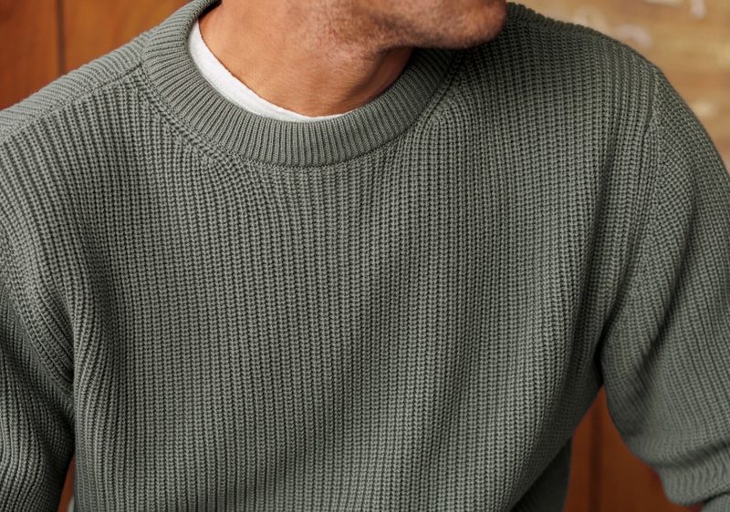 Alex Crane sweater green