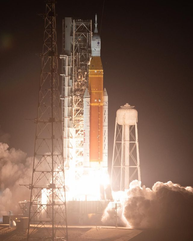 Artemis II space launch system