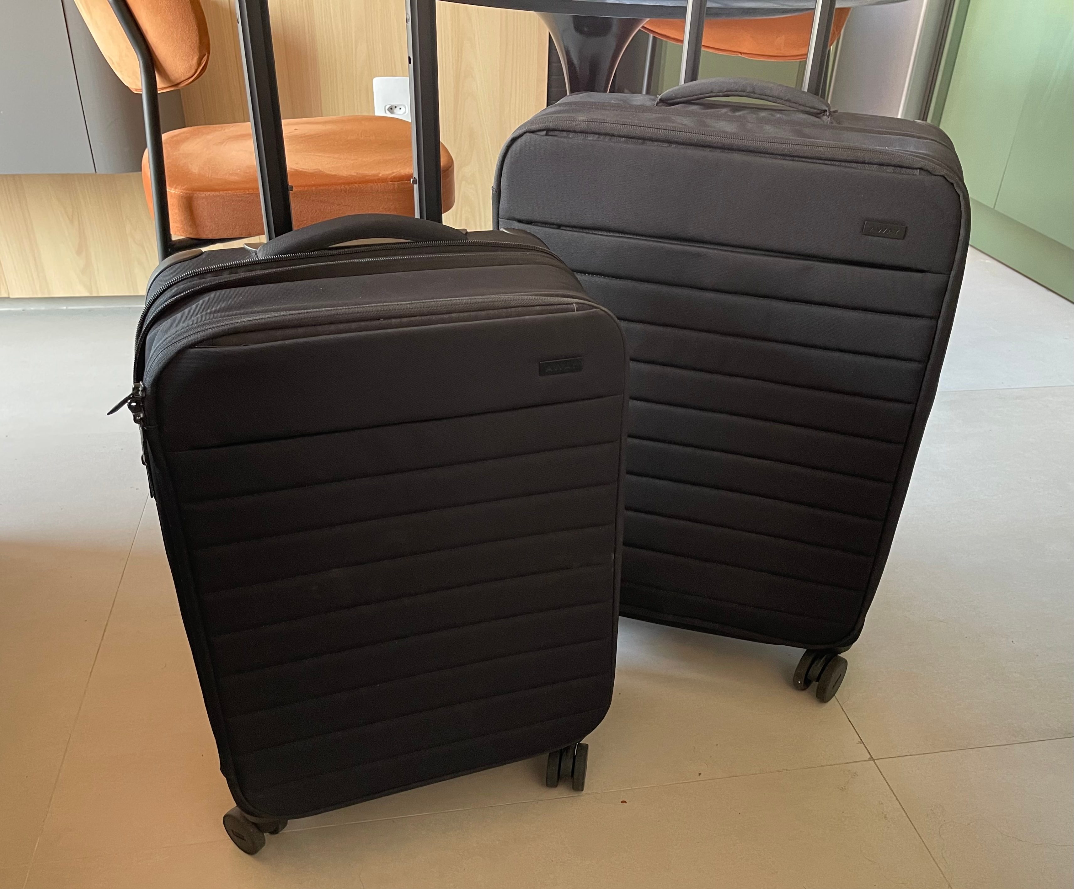 Away medium and bigger carry-on