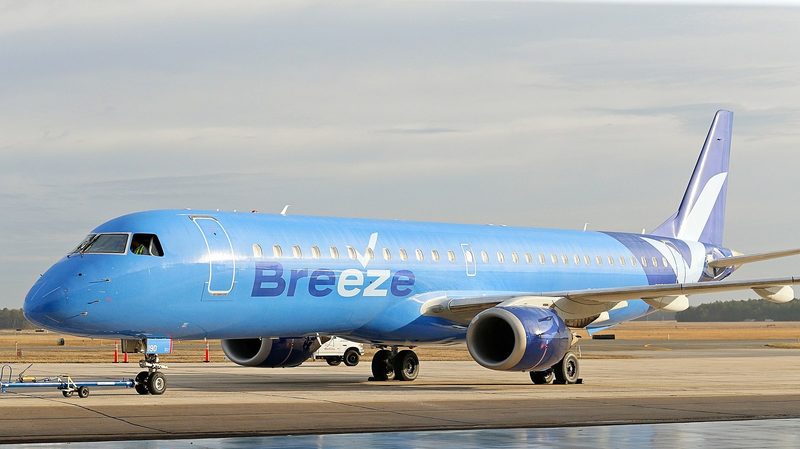 Breeze Airways aircraft