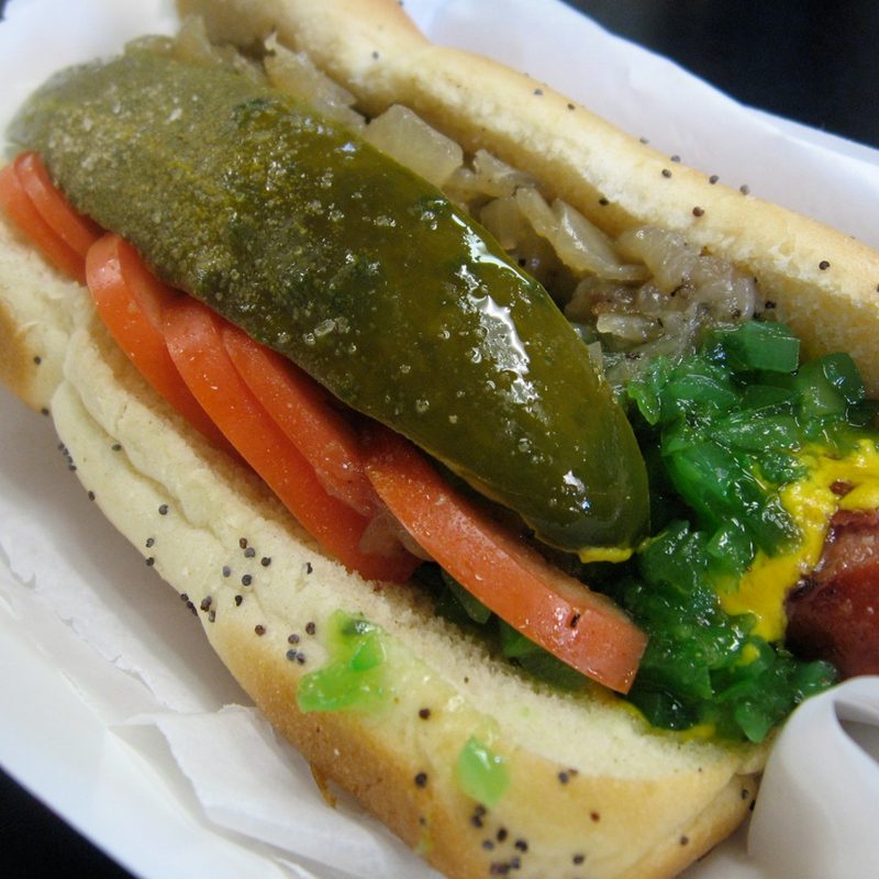Chicago hot dog