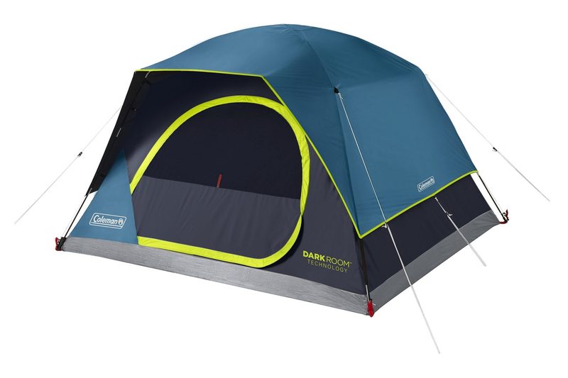 The Coleman Skydome Darkroom 4-Person Tent on a white background.
