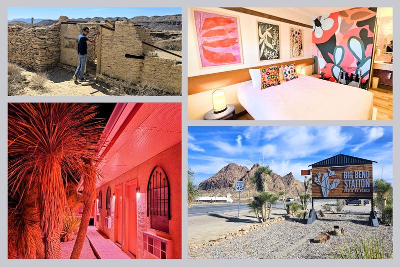 Four images from Big Bend Station Inn and RV Park in Terlingua, Texas