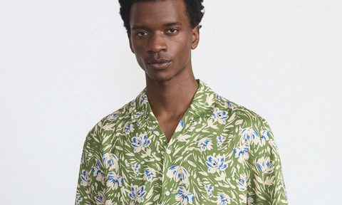 Frank And Oak Cam Collar floral