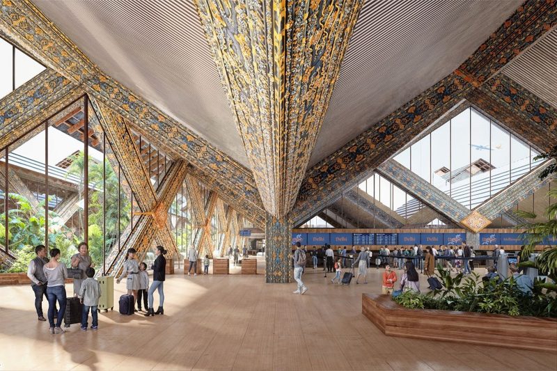 Gelephu airport interior