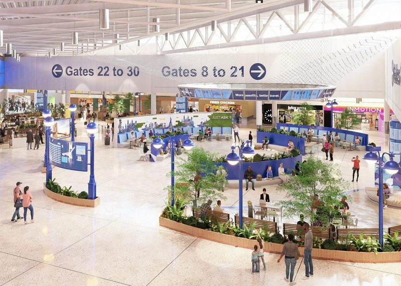 Rendering of planned JFK Airport Terminal 5