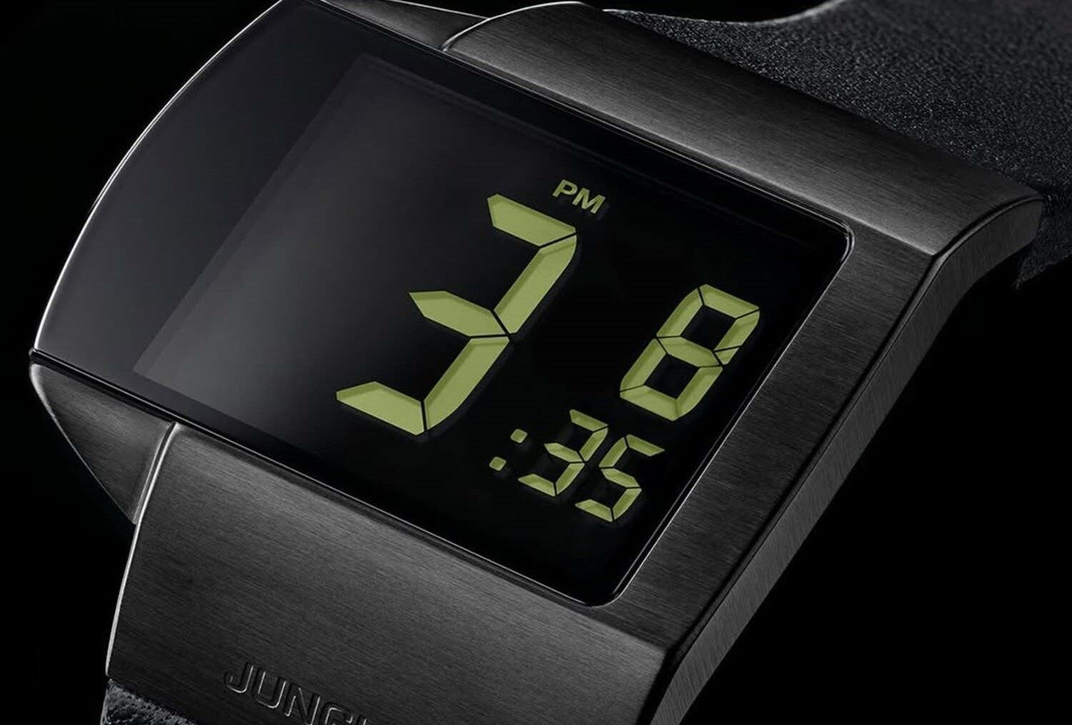 Junghans Mega Futura reimagines the first radio-controlled watch