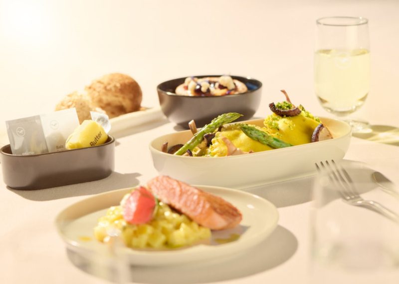 Lufthansa Business Class menu new