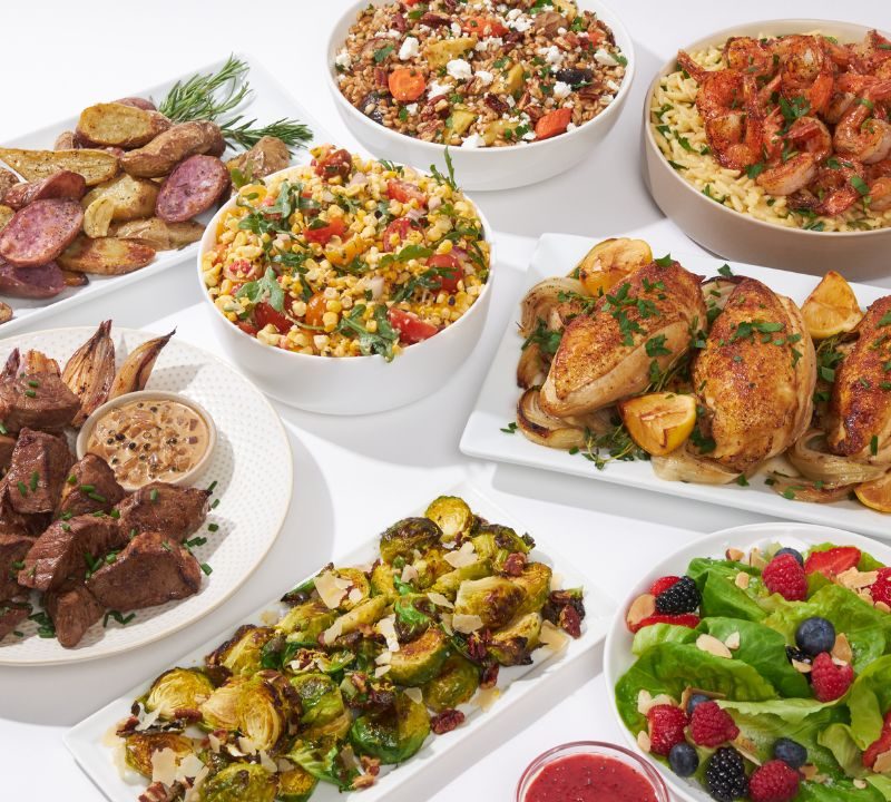 Churchill Downs menu spread Kentucky Derby
