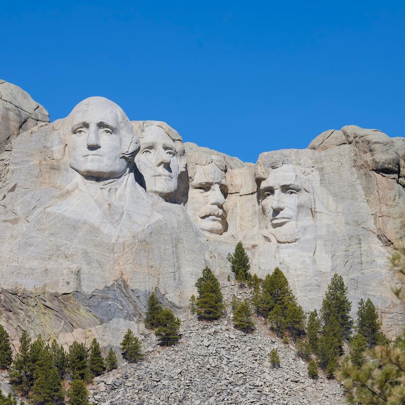 Mount Rushmore in South Dakota