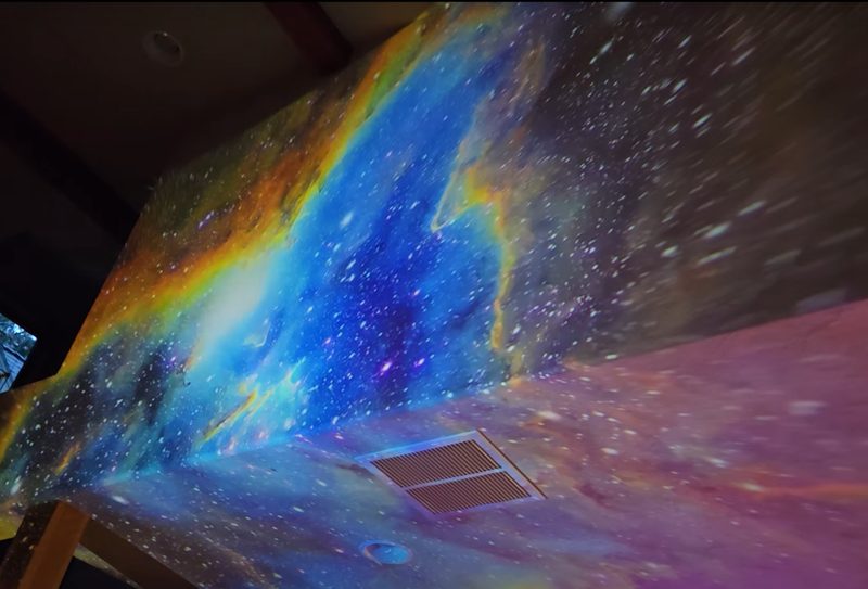 XGIMI projector using creative optical filter