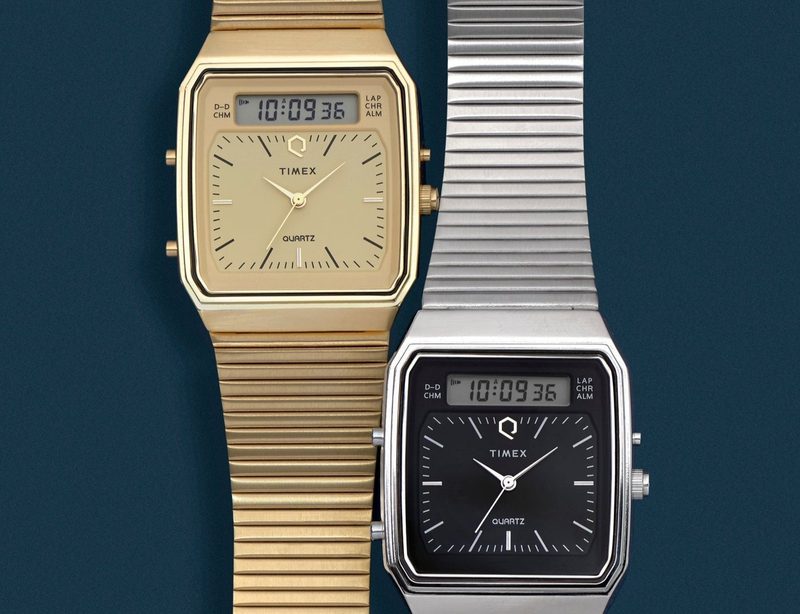 Q Timex 1982 Ana-Digi Reissue