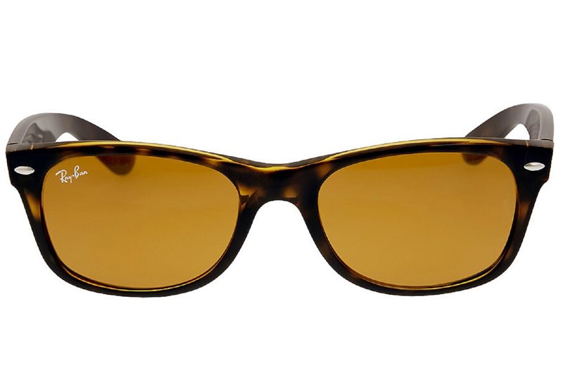 The Ray-Ban New Wayfarer Classic sunglasses on a white background.