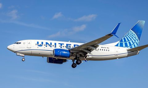 United Boeing 737