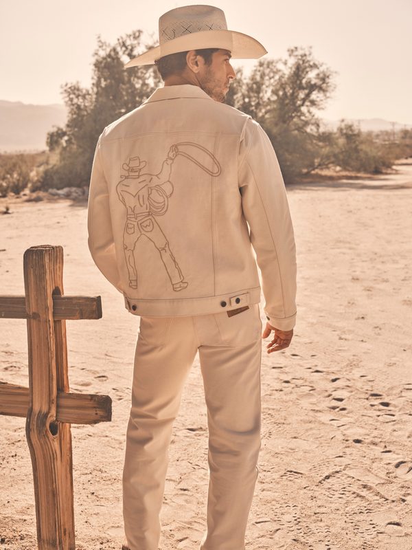 Wrangler Cowboy Wedding back
