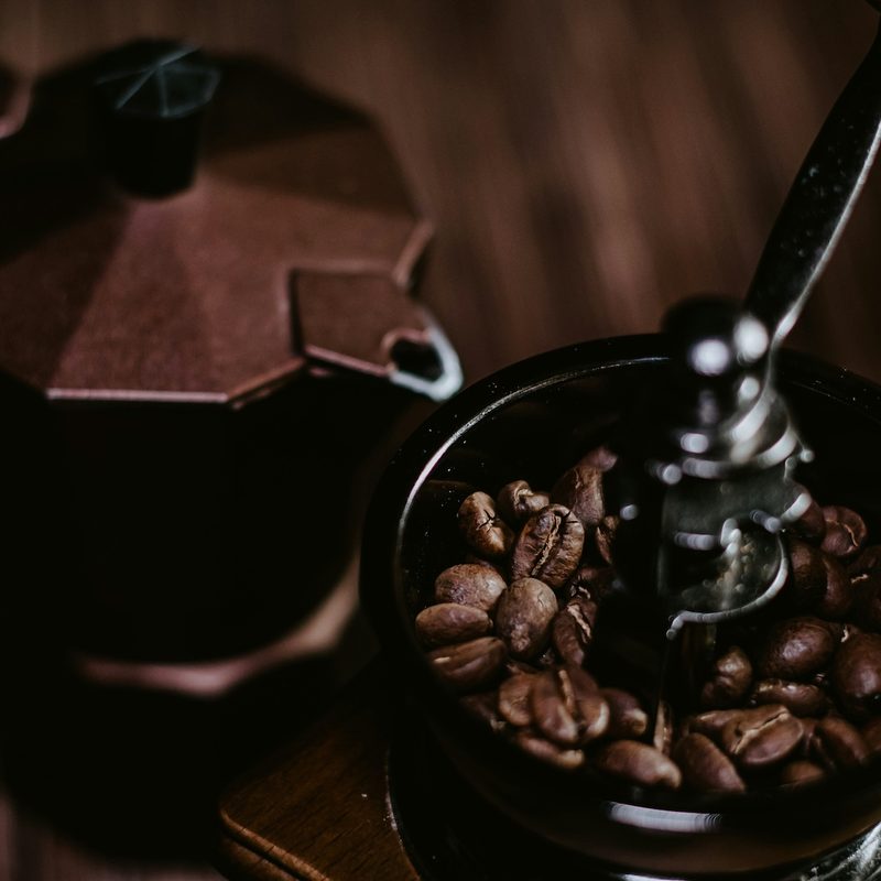 coffee grinding