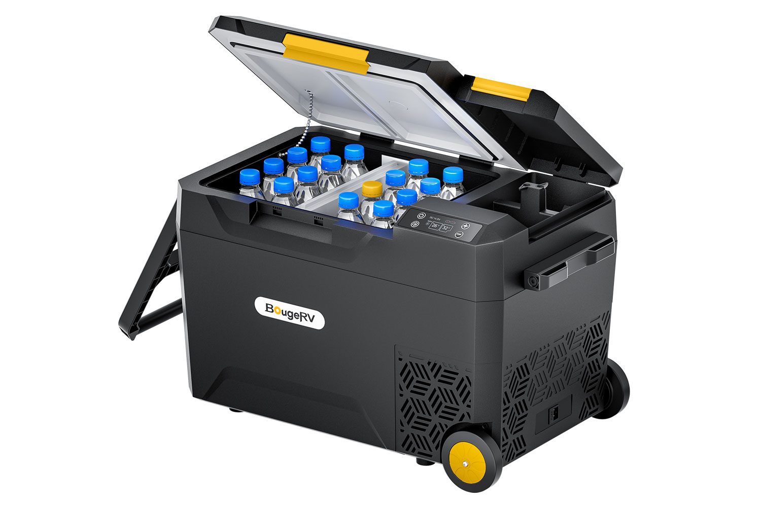 BougeRV's CRX2 battery-powered portable fridge is built for off