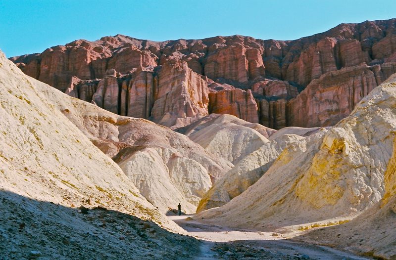 golden canyon in death valley national park