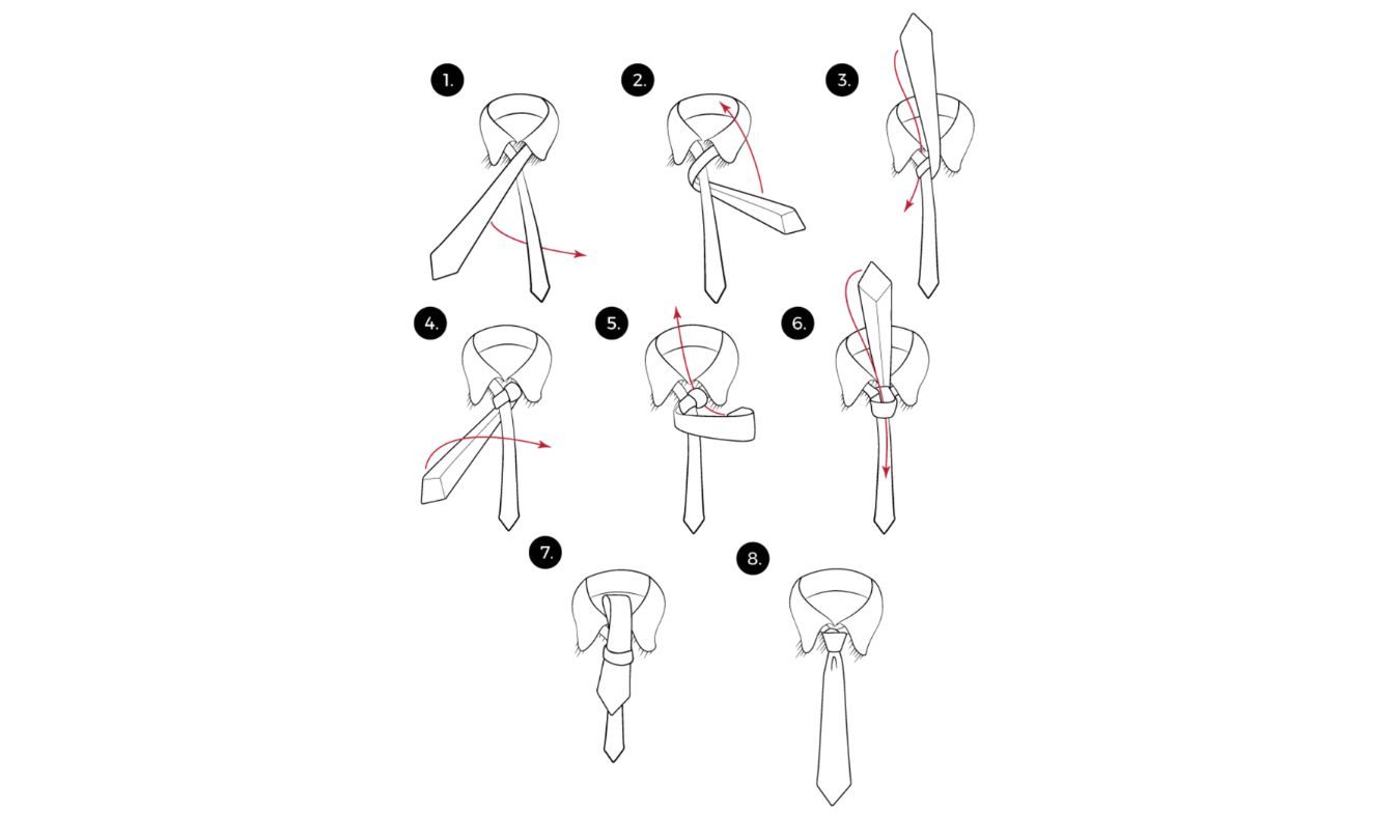 How to tie a Half-Windsor knot
