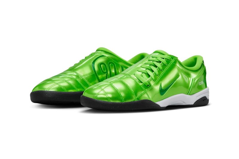 neon green nike sneakers