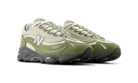 new balance green sneakers