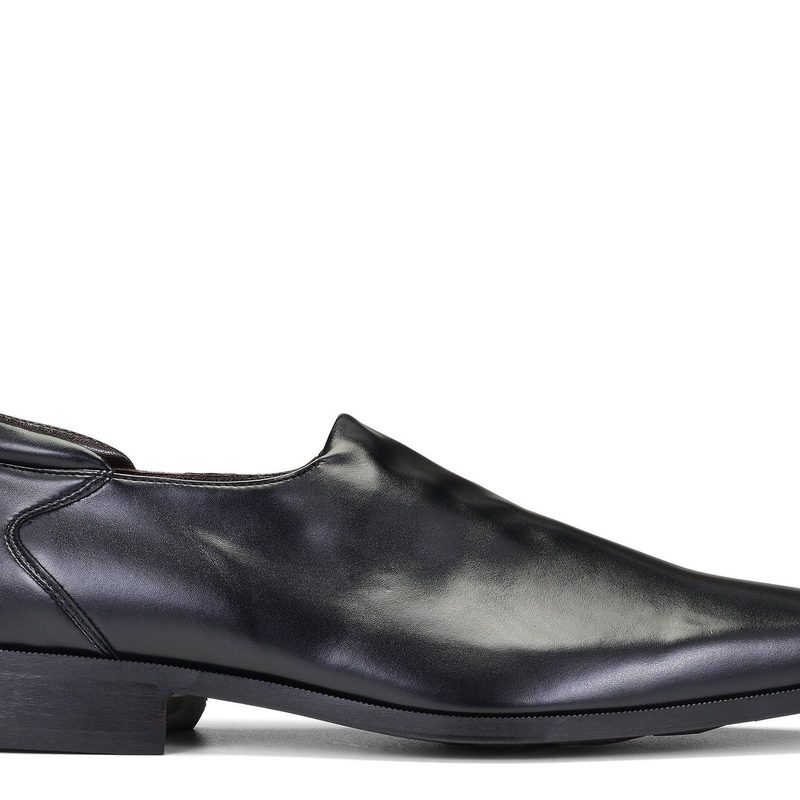 black donald pilner rex slip on loafer