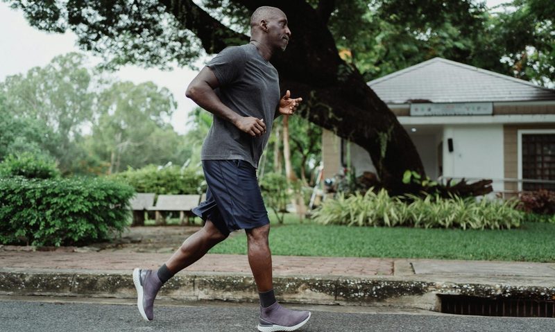 man running jogging outdoors