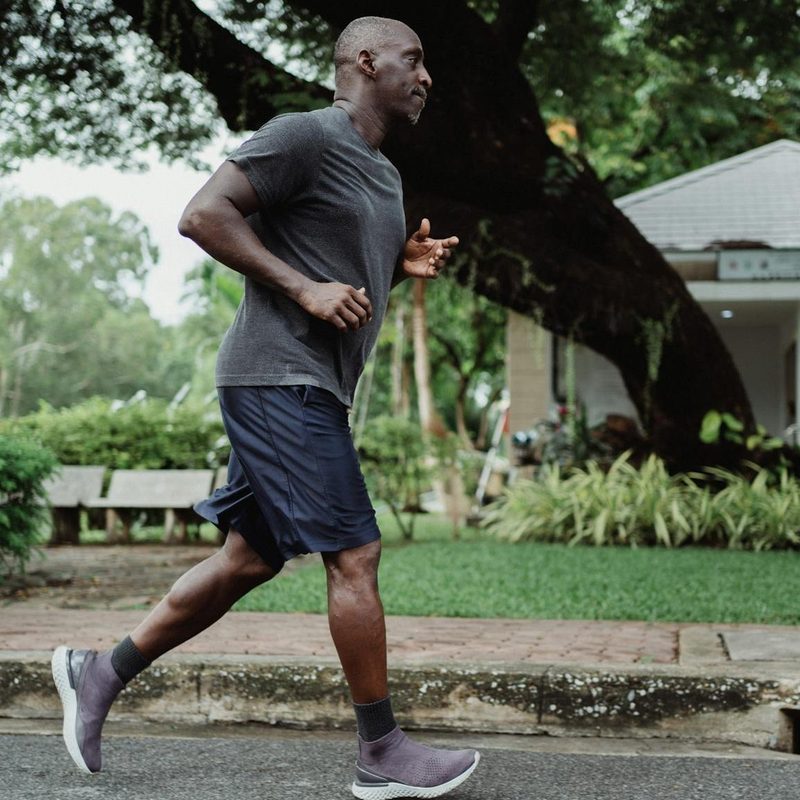 man running jogging outdoors