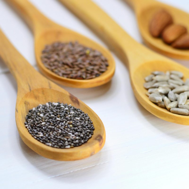 Chia seeds and other seeds