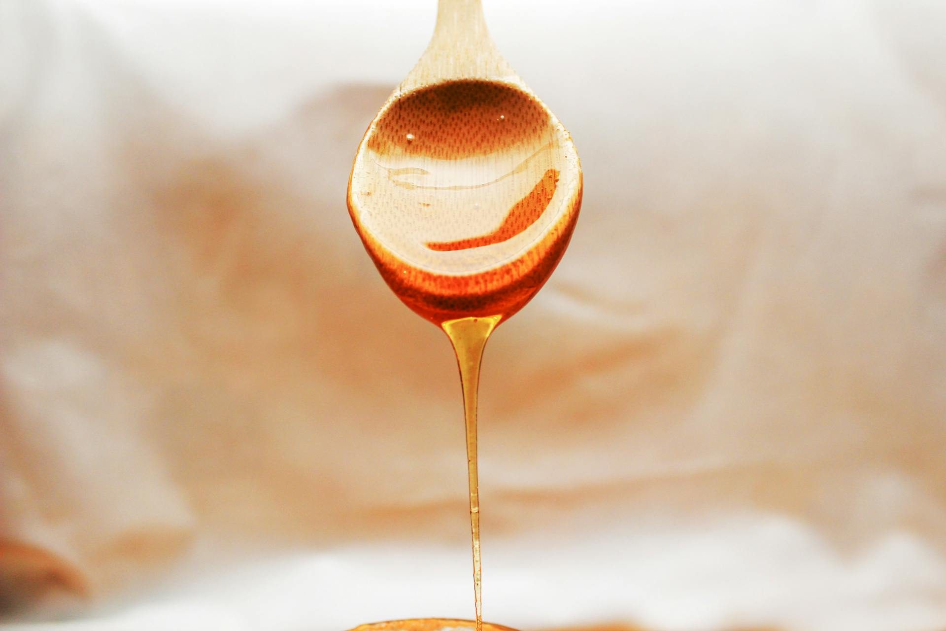 dripping honey
