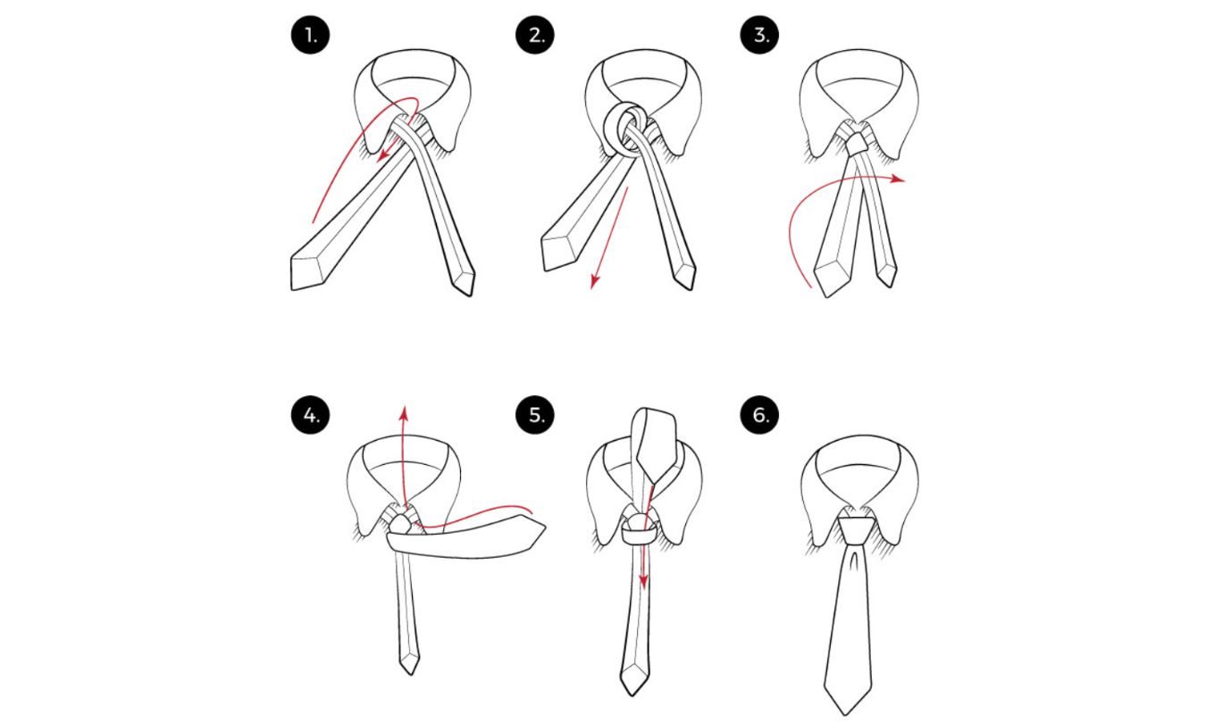 How to tie a Pratt knot