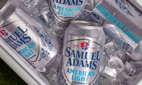 Sam Adams American Light.