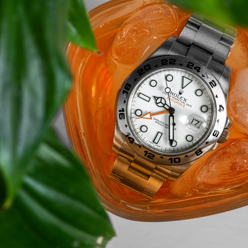 Rolex Explorer 2 with Negroni