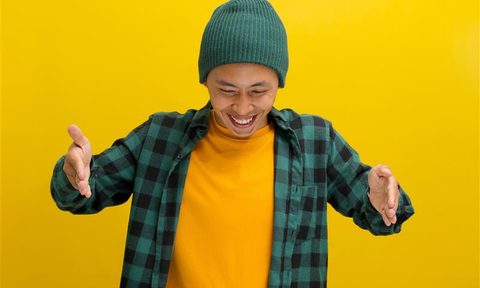 Man wearing a beanie