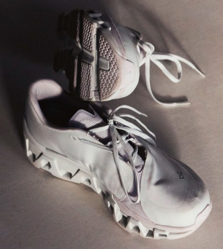 white On x PAF sneakers