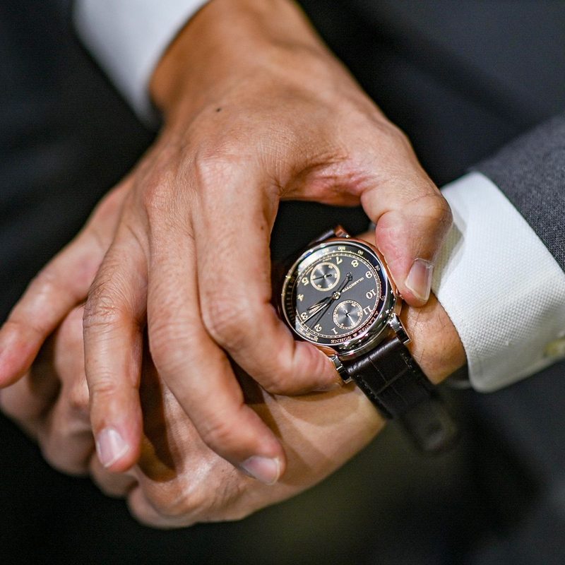 Watches & Wonders watch on wrist