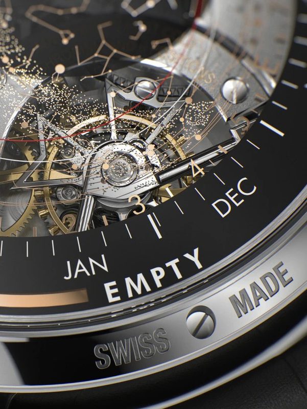 The close up view of Les Cabinotiers Tribute