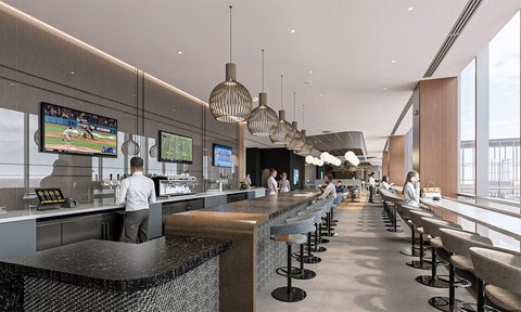 American Airlines Flagship Lounge, Philadephia