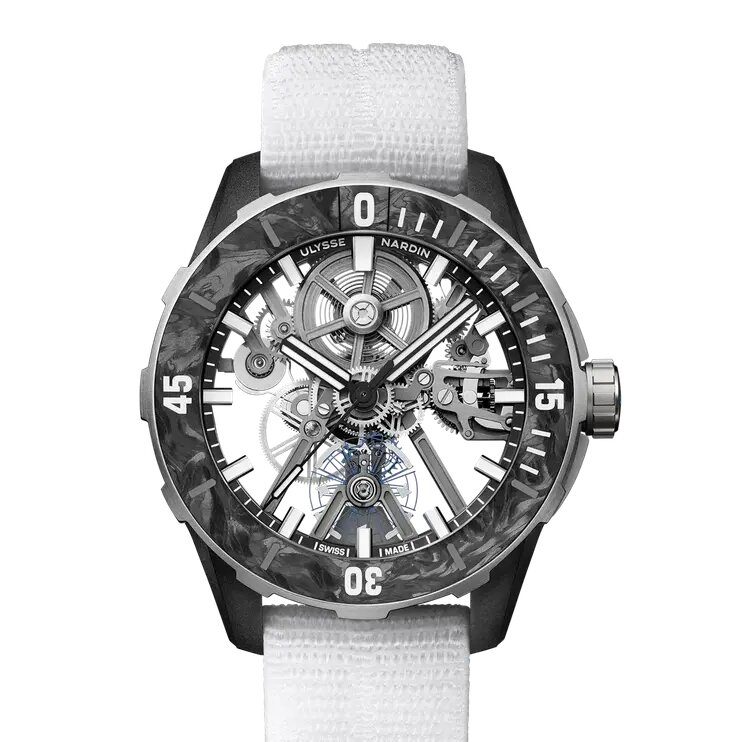 The Diver with white strap.