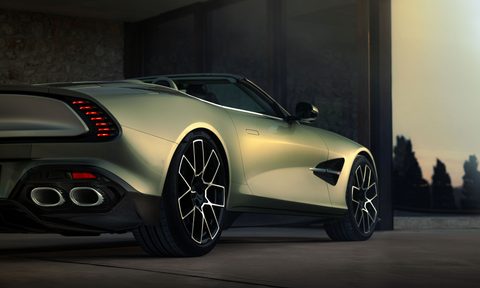 the worlds fastest front engine drop top is 2026 aston martin vanquish volante 12
