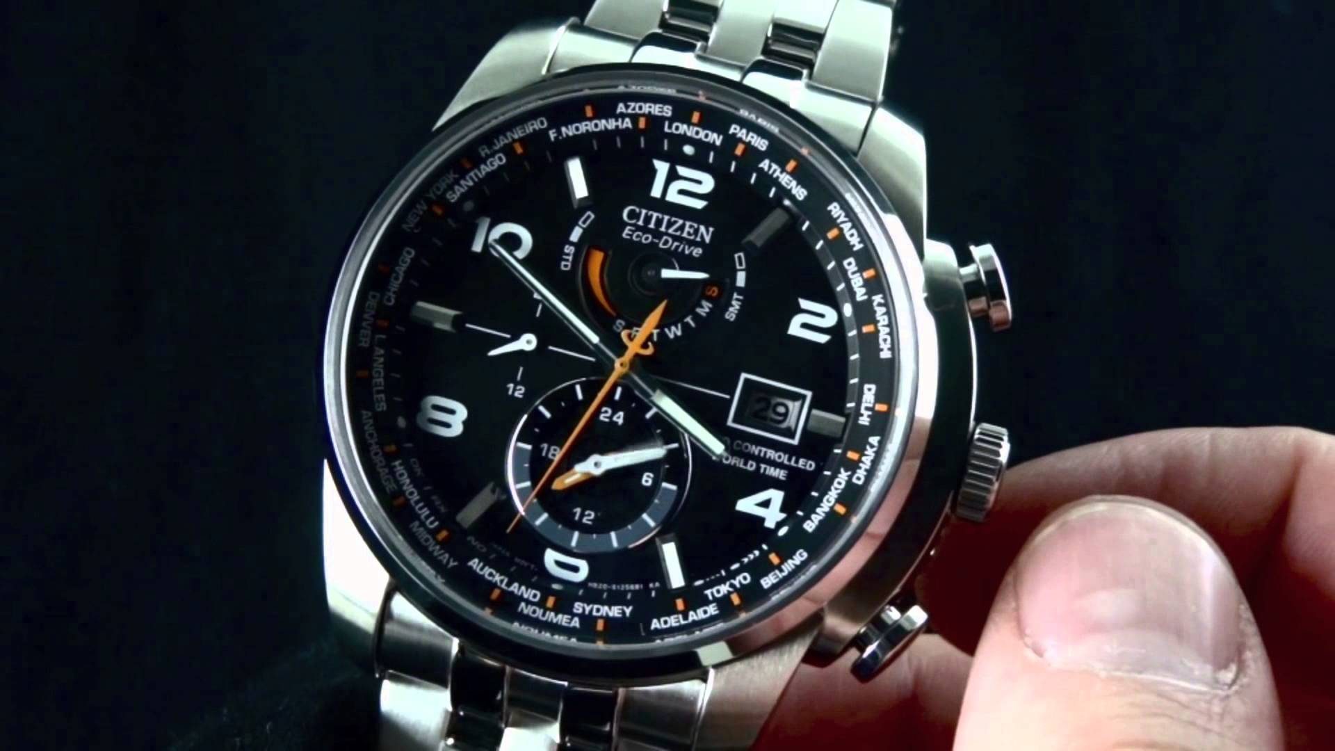 Citizen World Time A-T