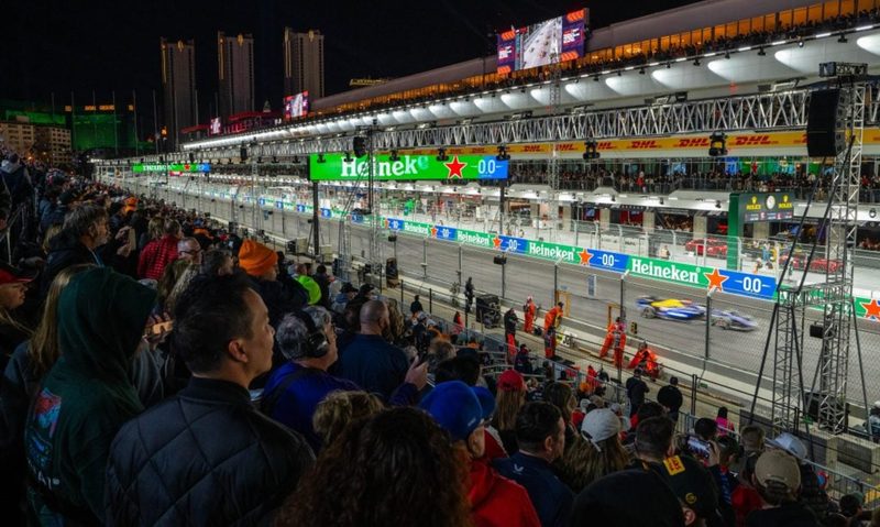 East Harmon Grandstand.