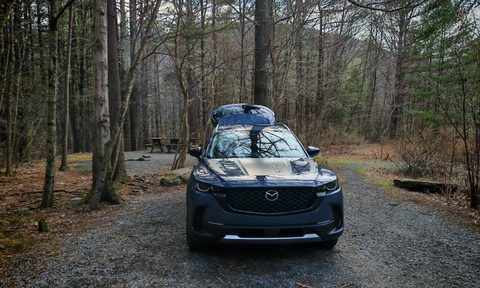 Mazda CX-50 Meridian in the woods