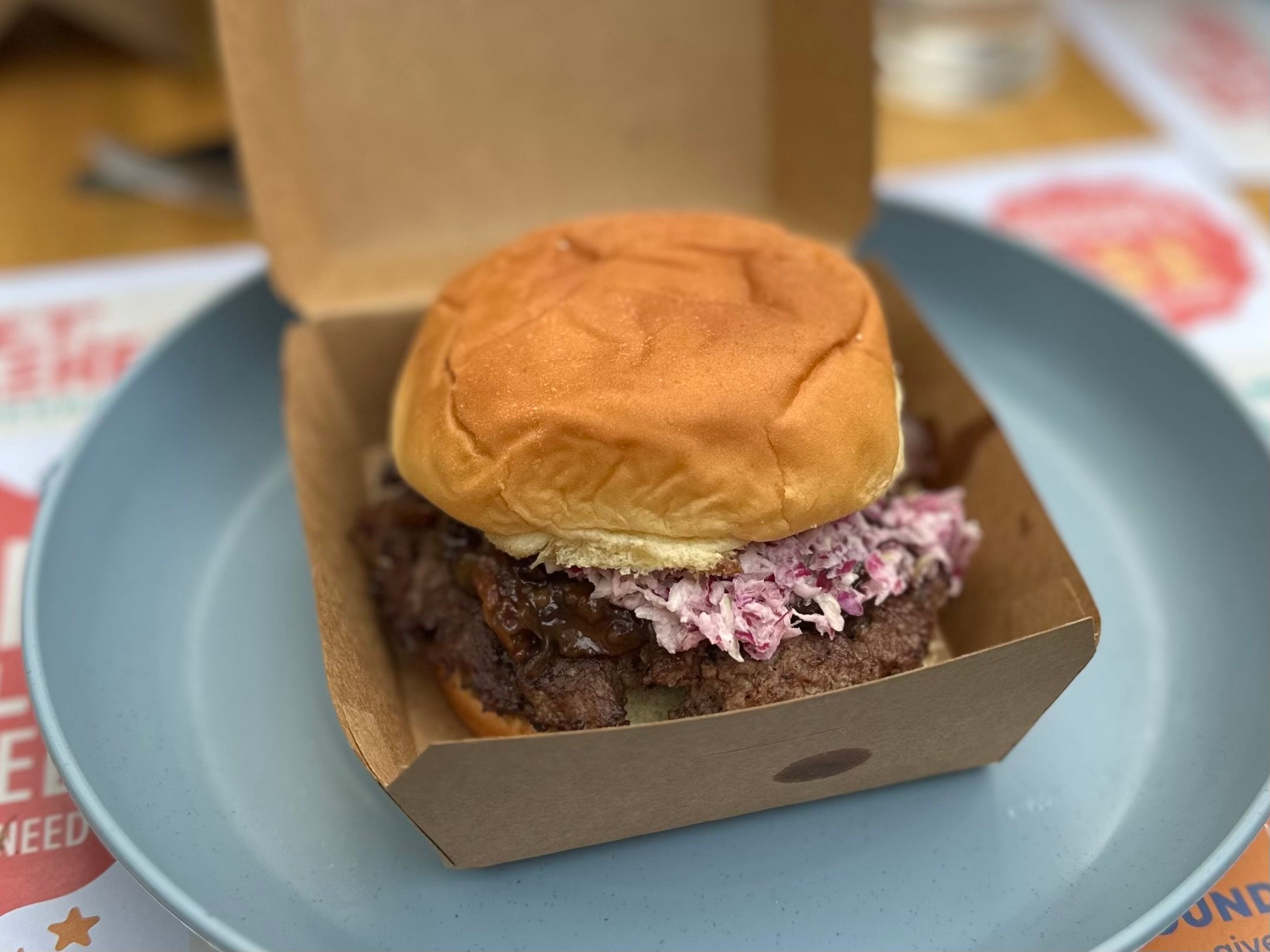 Smash burgers