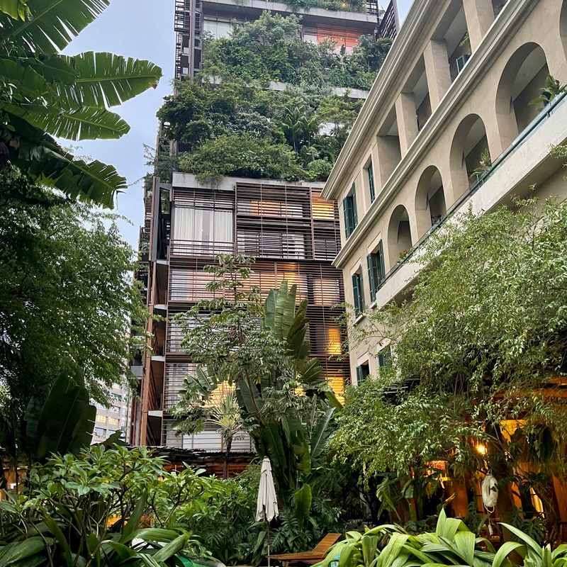 Outer tower of Rosewood São Paulo, Brazil