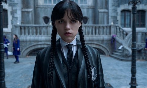 Jenna Ortega in Wednesdaey