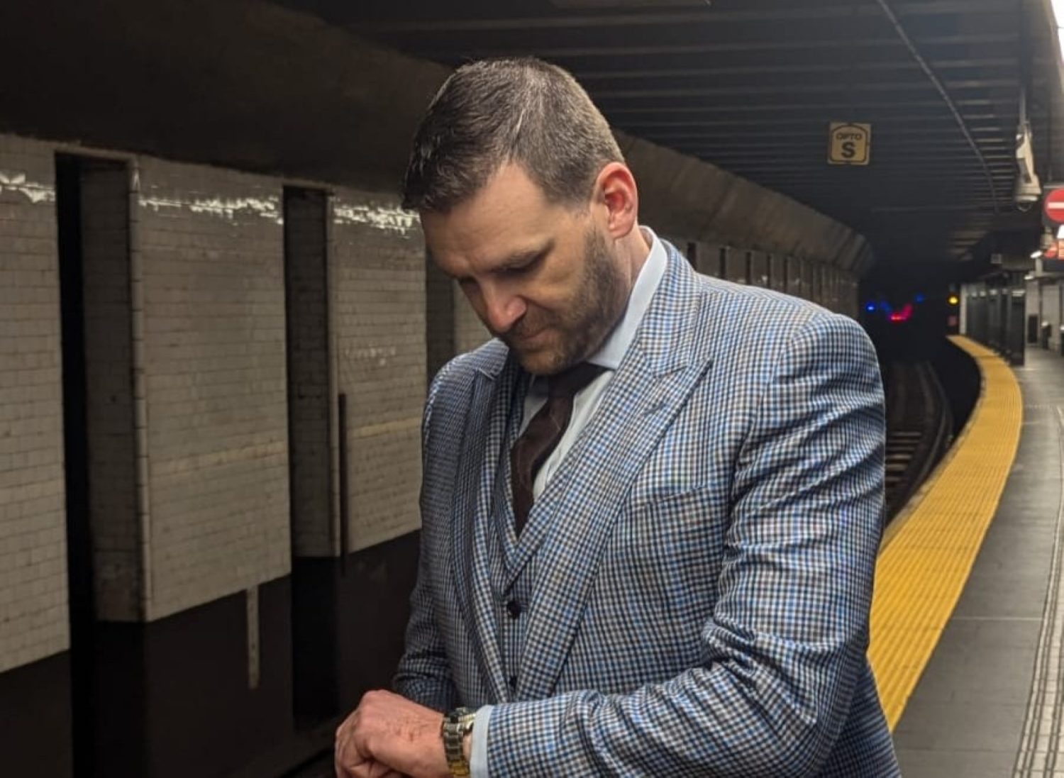 Man in suit